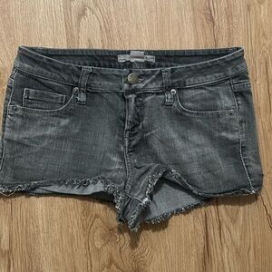 Forever 21 Size 26 Grey Denim Shorts